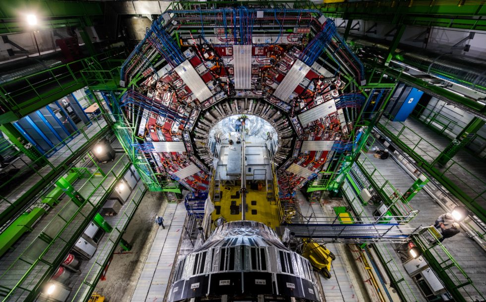 Particle accelerator in CERN